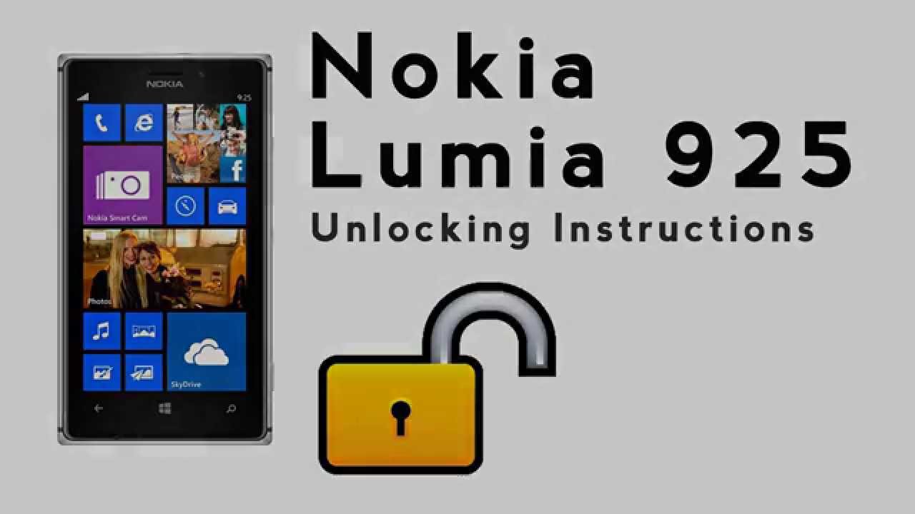 Free unlock code for nokia lumia 925 mobile